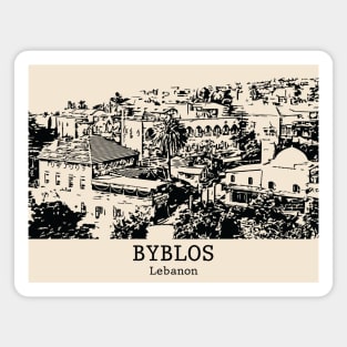 Byblos - Lebanon Magnet
